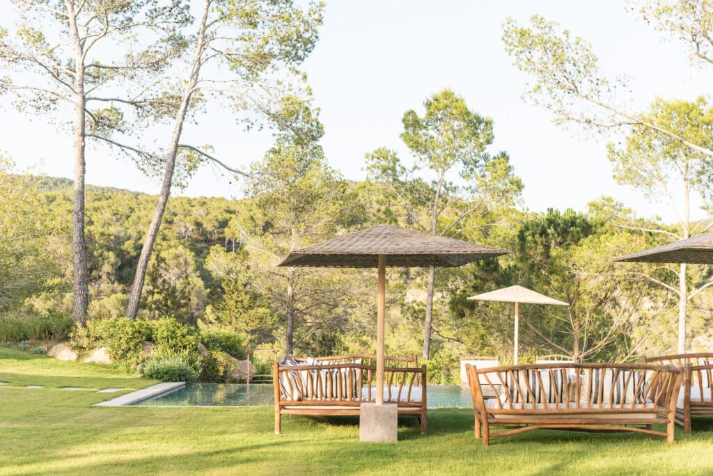 Terravita Ibiza Landscape Design Architecture Cala Jondal Garden Outdoor Seating Area