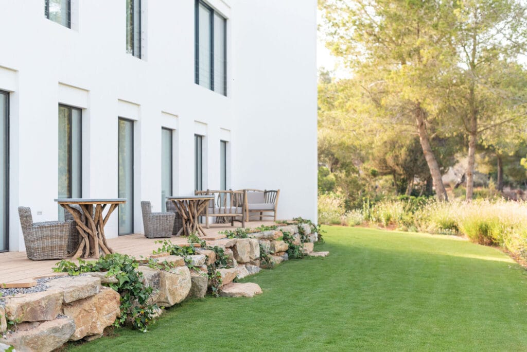 Terravita Ibiza Landscape Design Architecture Cala Jondal Garden Rustic Terrace