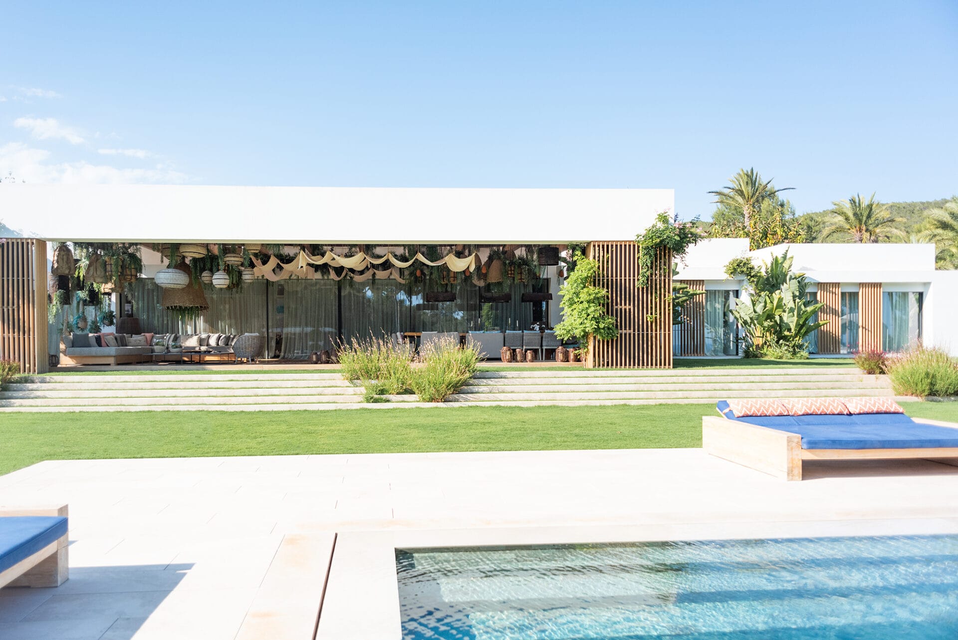 Terravita Ibiza Landscape Design Architecture Na Xica Contemporary Pergola Swimming Pool
