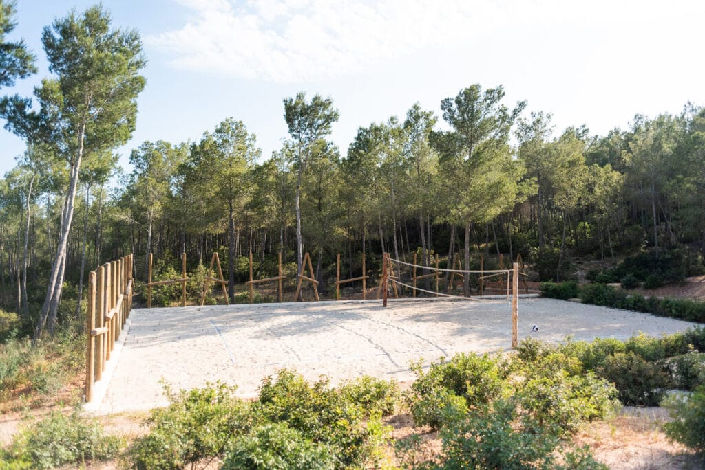 Terravita Ibiza Landscape Design Architecture Na Xica Outdoor Volleyball Court