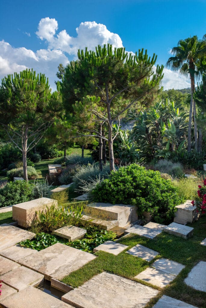 Terravita Ibiza Landscape Design Architecture Sa Ferradura Garden Paving Stone
