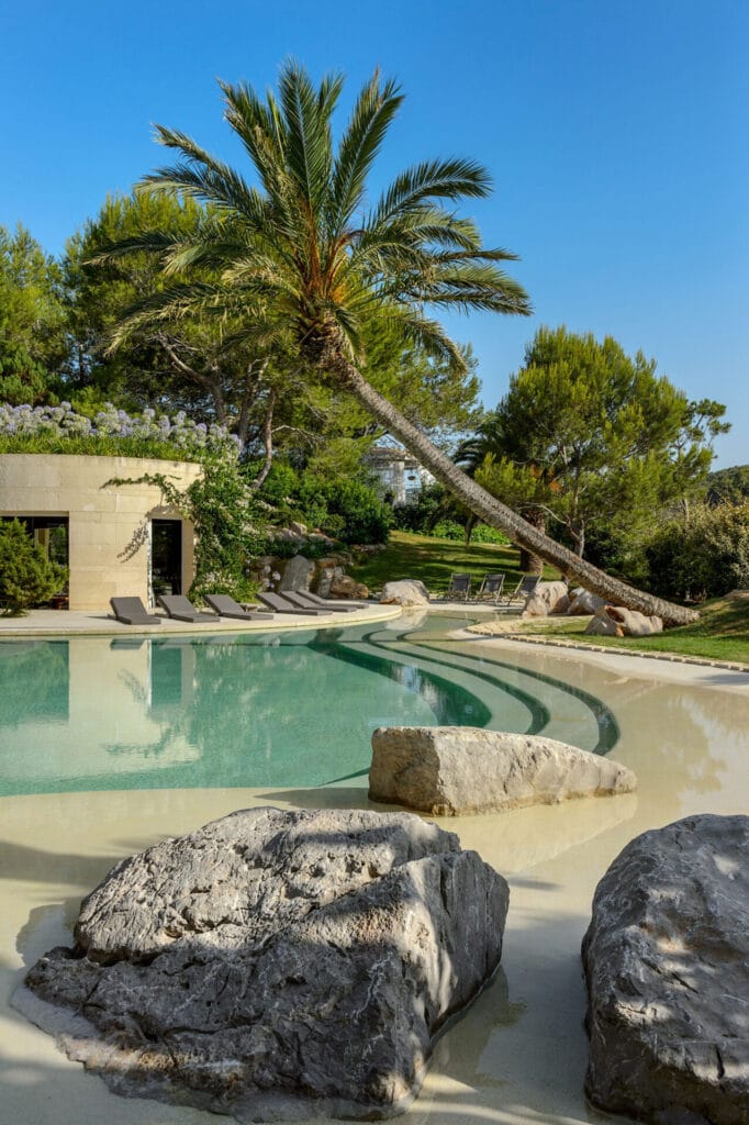 Terravita Ibiza Landscape Design Architecture Sa Ferradura Luxury Swimming Pool Palm Tree