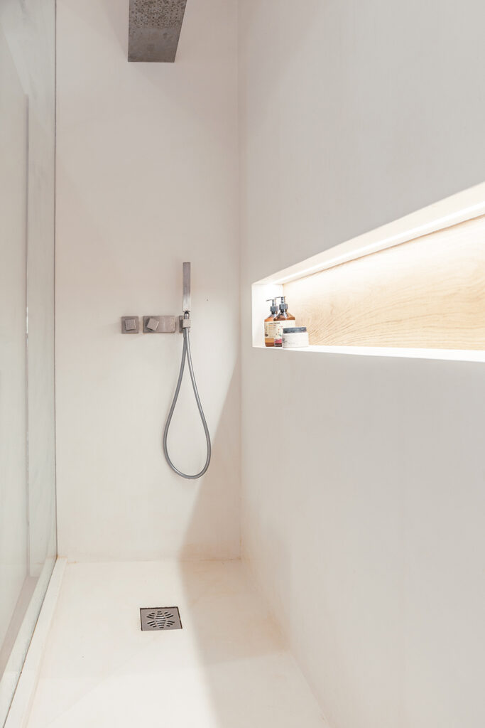 Terravita Ibiza Interior Design Architecture Can Tanca Bathroom Shower