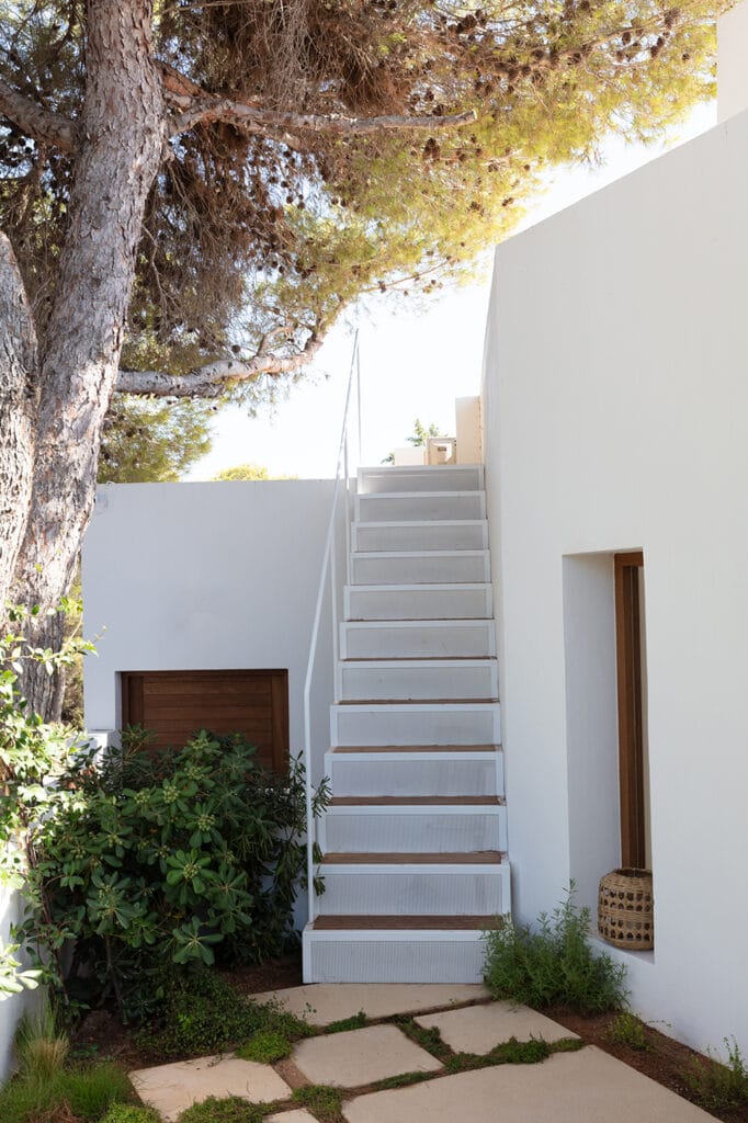 Terravita Ibiza Landscape Design Architecture Can Mar Olive Garden Steps Roof