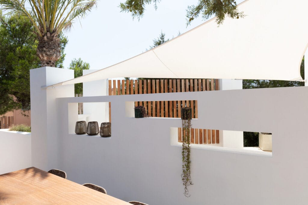 Terravita Ibiza Landscape Design Architecture Can Mar Outdoor Living Room Screen Cut Out