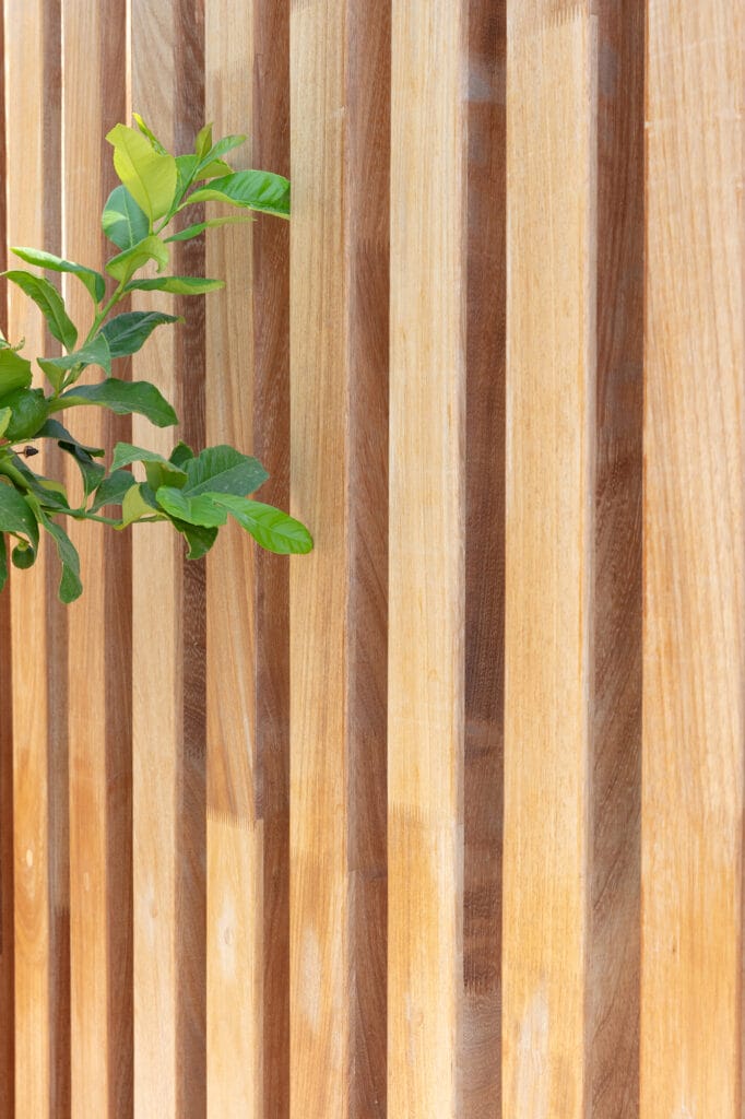 Terravita Ibiza Landscape Design Architecture Can Mar Wood Screen