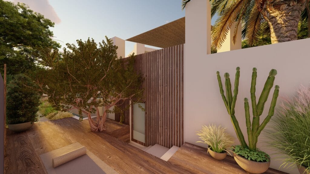 Terravita Ibiza Landscape Design Architecture Can Mar Yoga Deck
