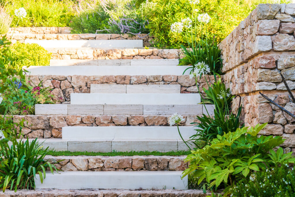 Terravita Ibiza Garden Design Can Arabi Steps
